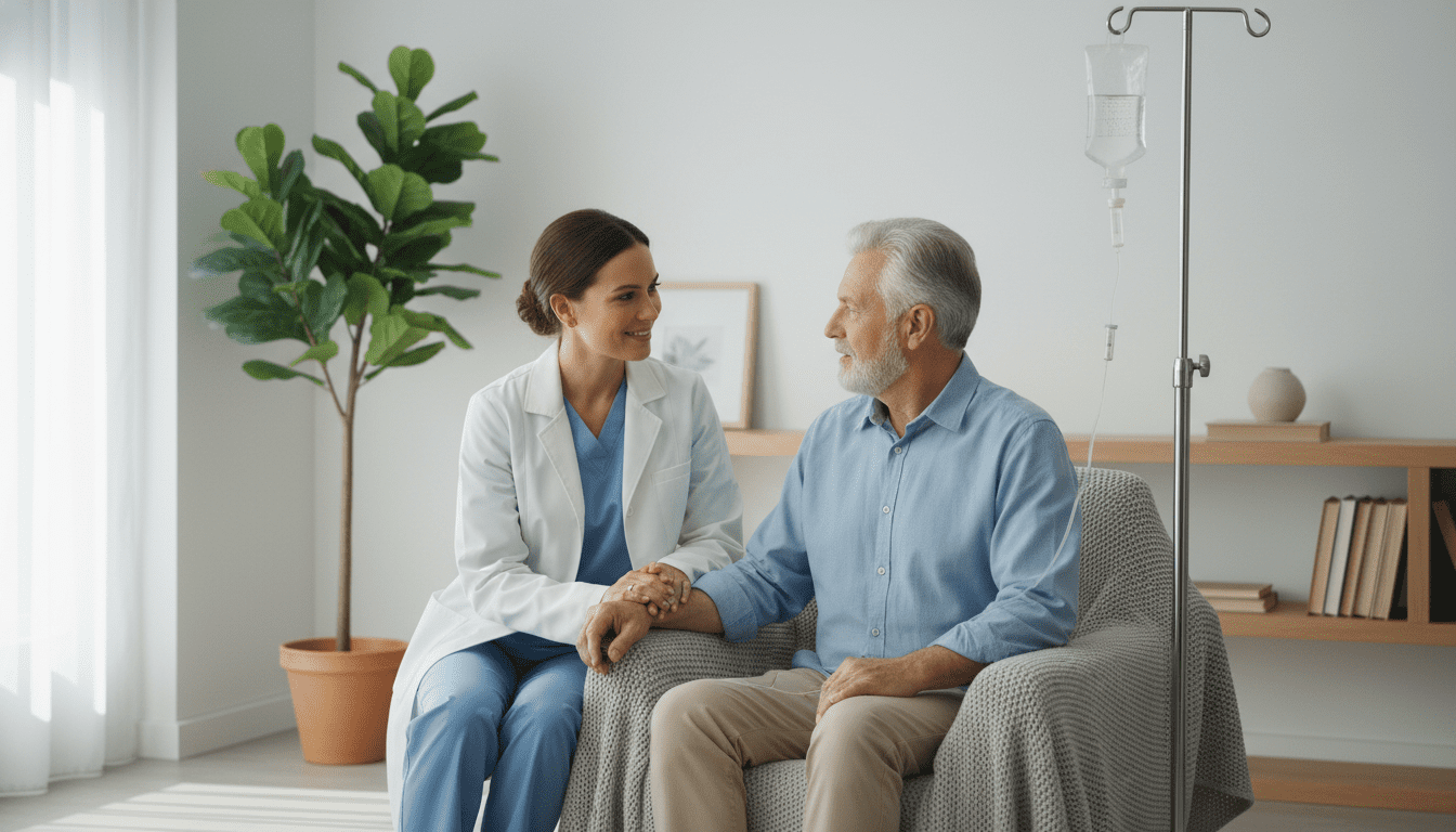 Infúzió beadása otthon: Biztonságos szakápolás az Ön kényelméért