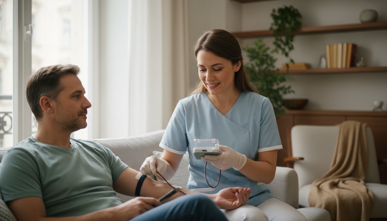 Otthoni vérvétel: Nyugalom és szakszerű ellátás az Ön otthonában