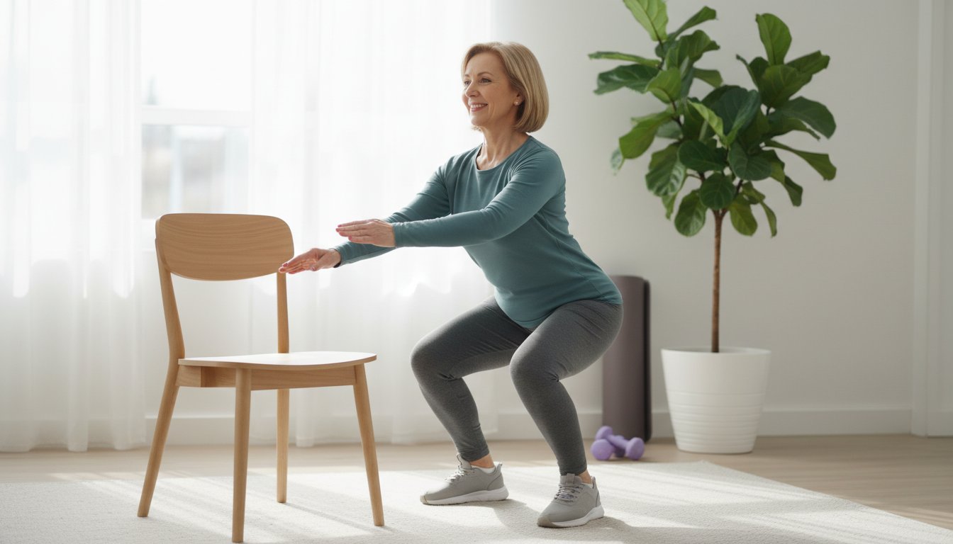 Csontritkulás torna: Biztonságos gyakorlatok otthon a csonttörések megelőzéséért