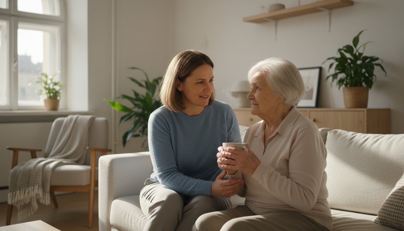 Idősápolás otthon: A teljes útmutató hozzátartozóknak a gondoskodás megszervezéséhez
