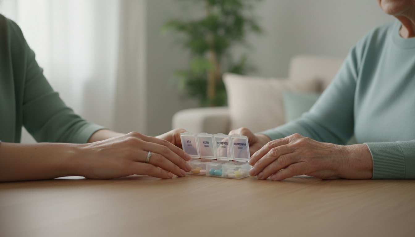 Gyógyszeradagolás időseknek: A biztonságos otthoni ellátás kézikönyve