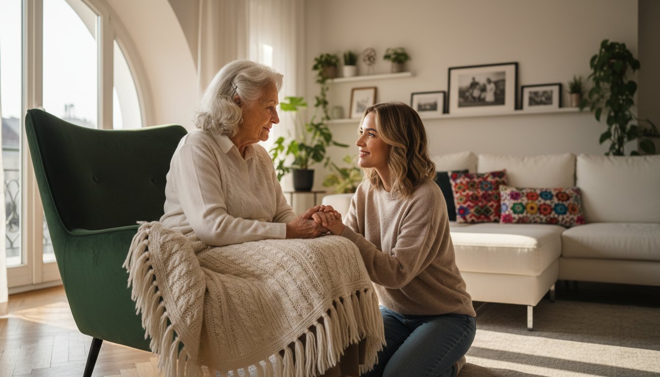 Bentlakásos otthon helyett otthoni ellátás: Útmutató a legjobb döntéshez