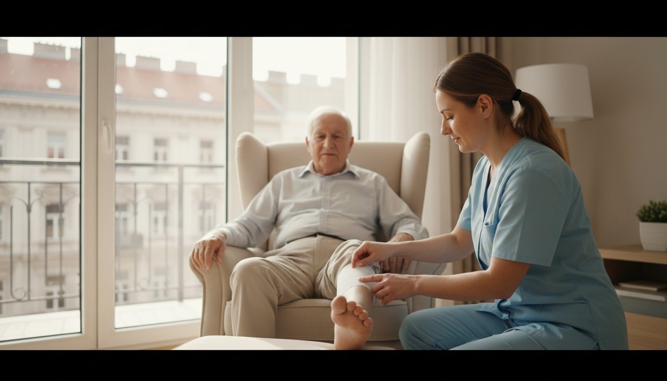 Lábszárfekély kötözése és szakszerű kezelése otthon: Útmutató a gyógyuláshoz