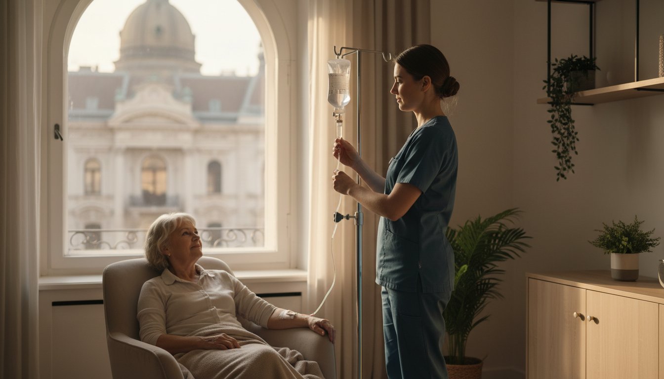 Infúziós terápia otthon 2026-ban: Biztonság, kényelem és szakszerű ellátás