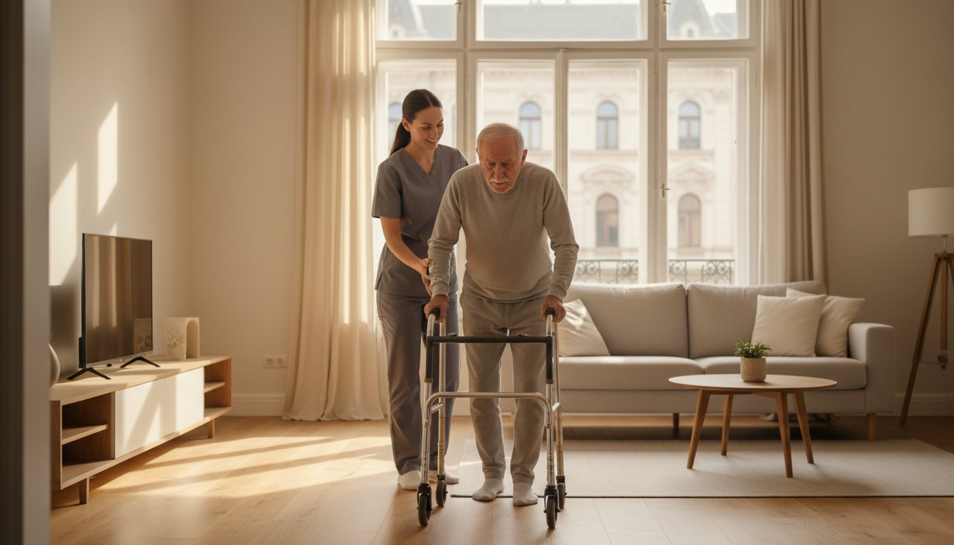 Mozgásszervi rehabilitáció otthon: Teljes útmutató a biztonságos felépüléshez