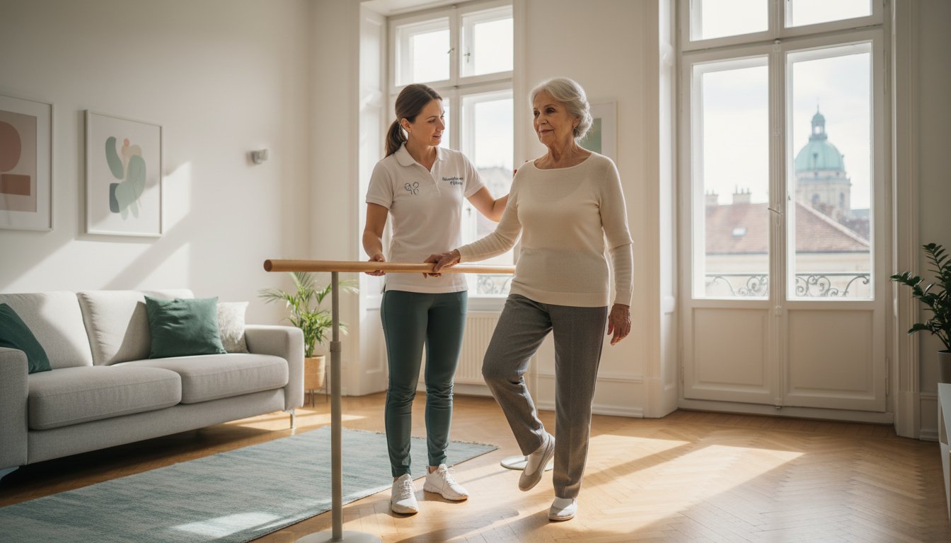 Gyógytorna időseknek otthon: Biztonságos mozgás és rehabilitáció 2026-ban