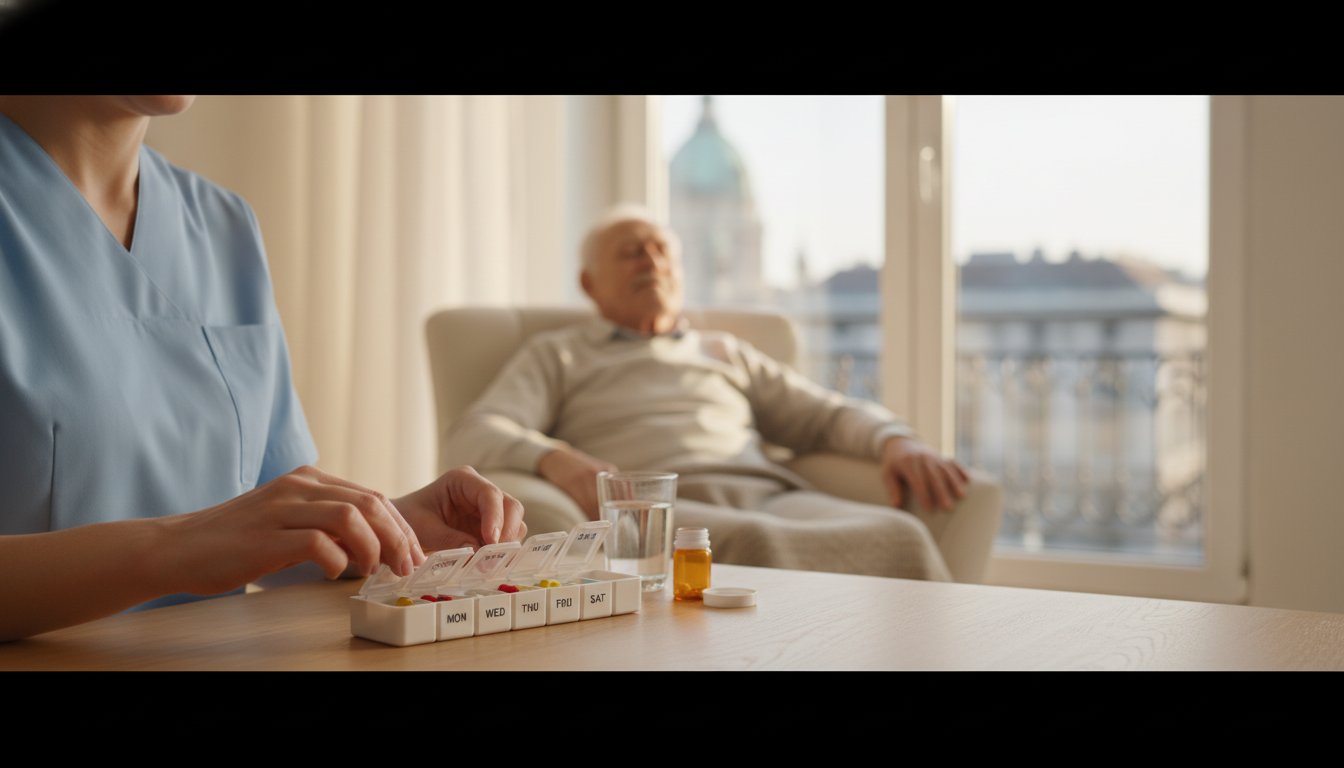 Gyógyszerbeállítás segítése otthon: Biztonság és szakértelem a felépülésben