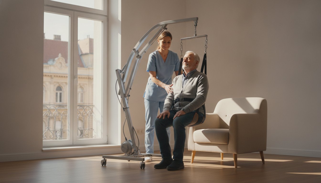 Betegemelő lift bérlés: Útmutató a biztonságos otthoni ápoláshoz 2026-ban