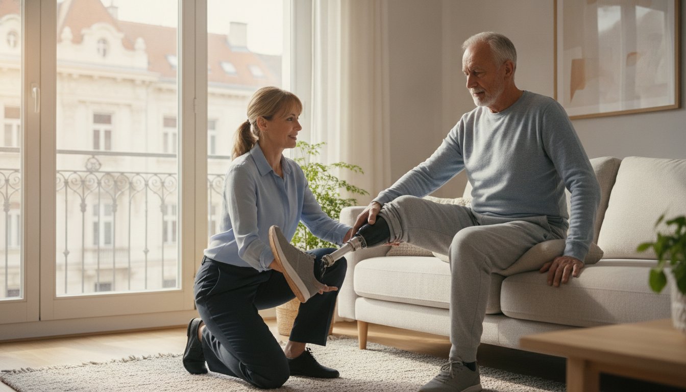 Amputáció utáni rehabilitáció otthon: Útmutató a testi és lelki felépüléshez