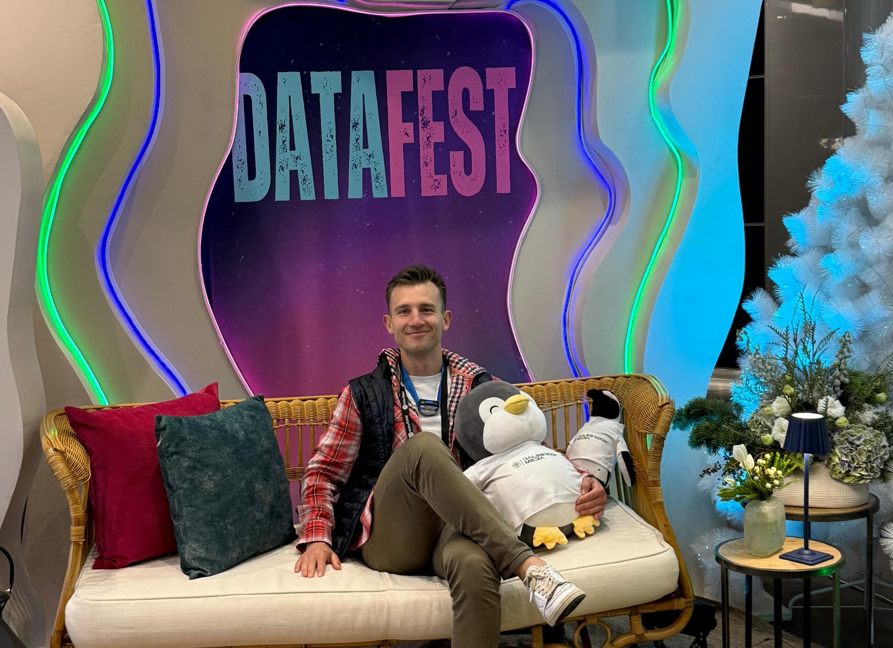 Dimitri Gonatas at DataFest