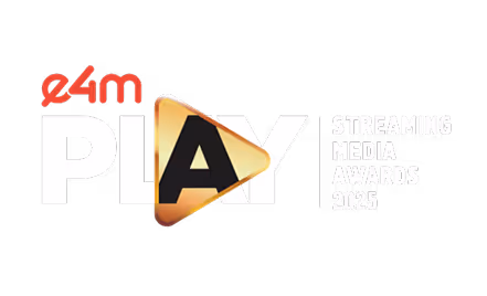 e4m streaming media awards logo