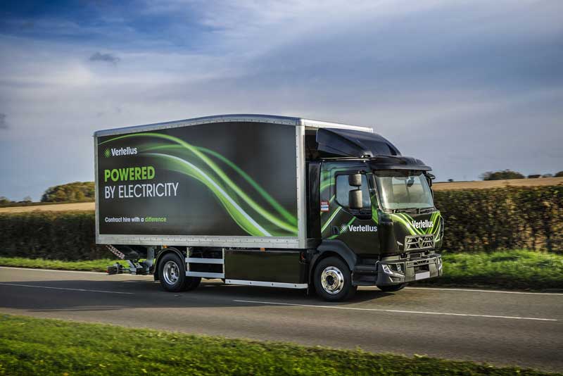 Vertellus Renault Electric Powered Lorry