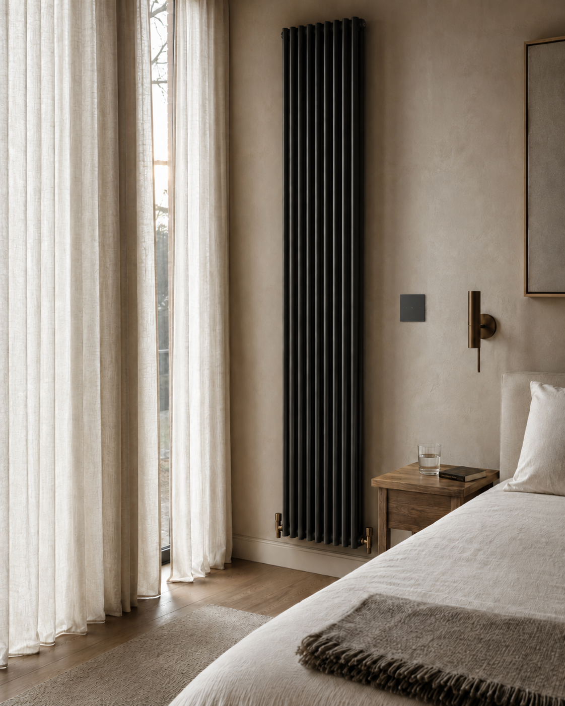 A well-tempered residential interior — comfortable, evenly conditioned living space.