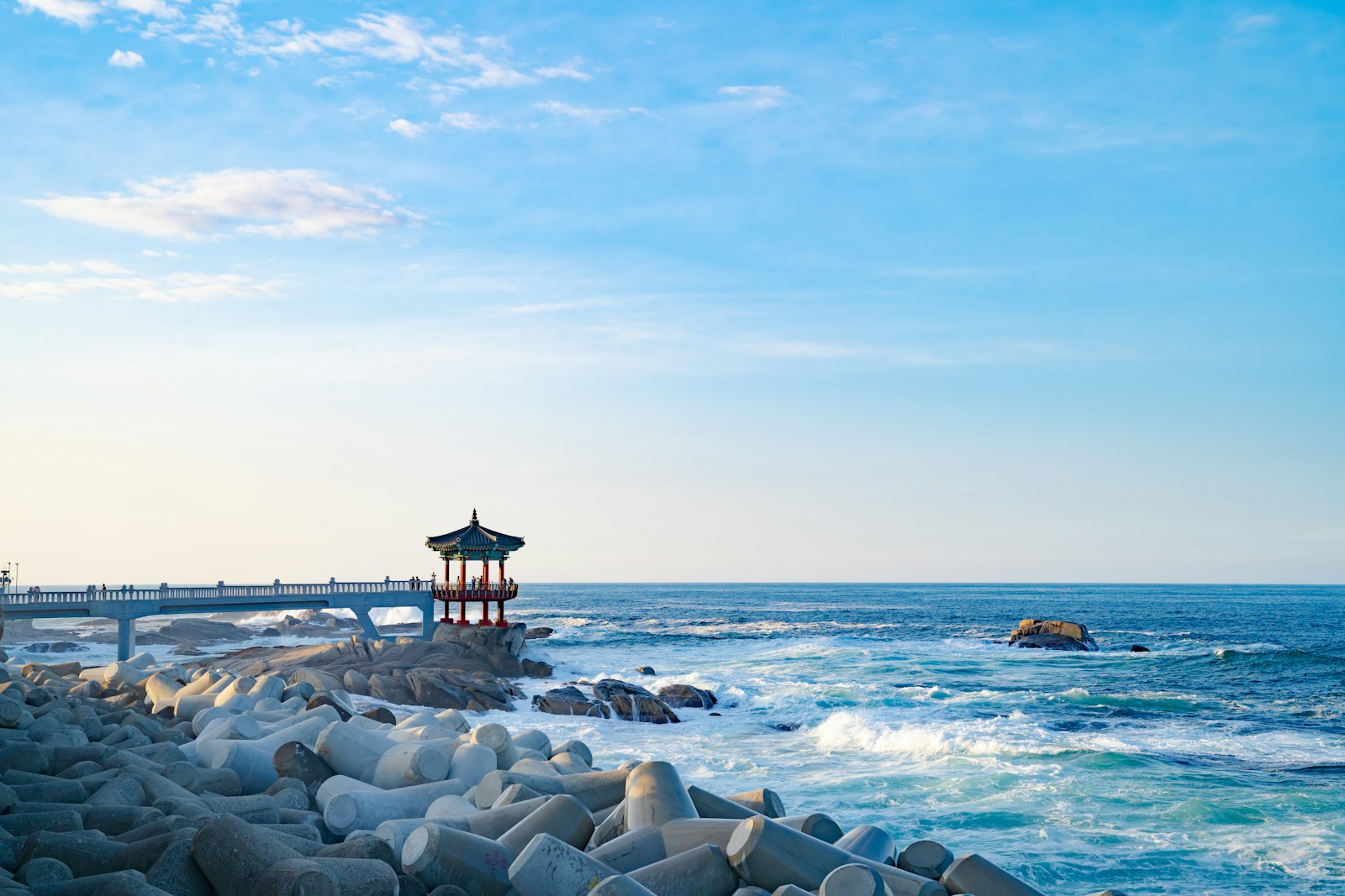 Gangneung coastline ocean view