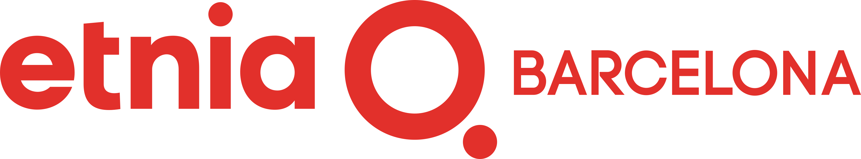 Etnia Barcelona logo in bold red text