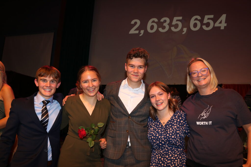 Thailand-misjonær Margrethe Reve Brandsæther, Fredrik Gjøen, Tuva Marie Mork, William Rensel og Inga Torp Nilssen