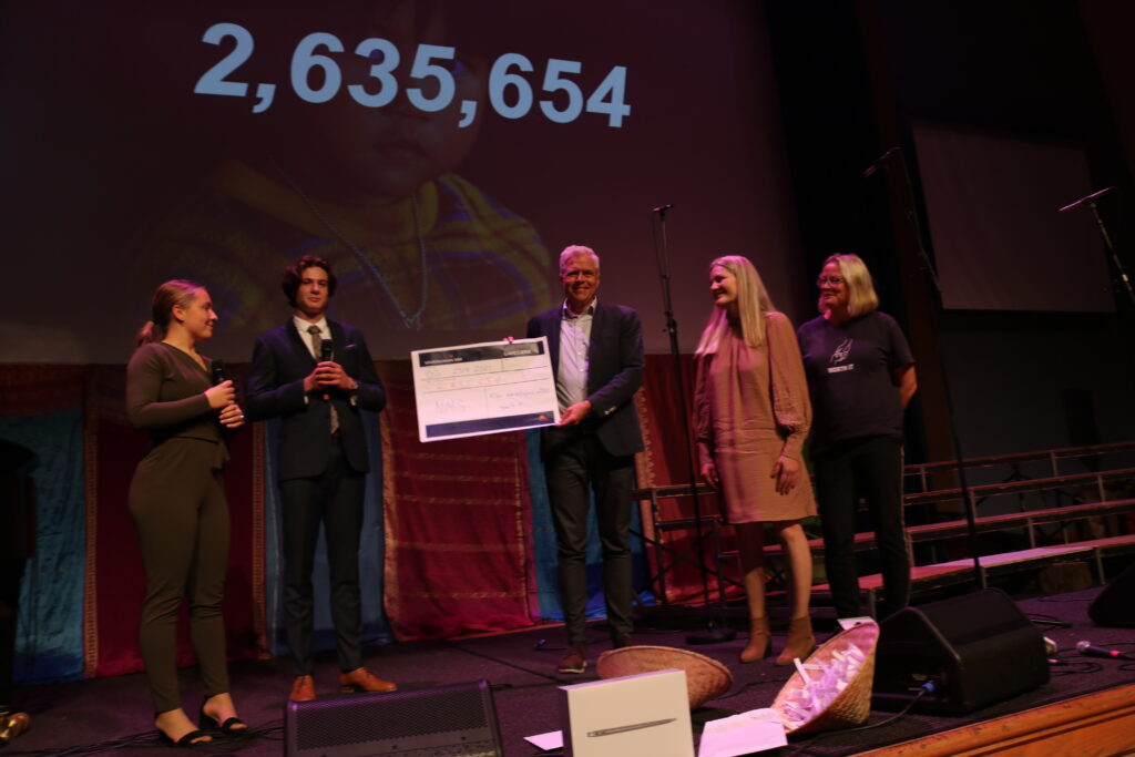 Tuva Marie Mor, nestleder i aksjonen, David Stangeland, Haakon Kessel, Margrethe Reve Brandsæter og Merete Hallen