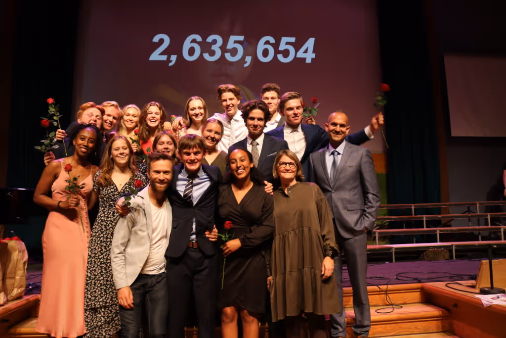 KG-elevene foran årets rekordsum