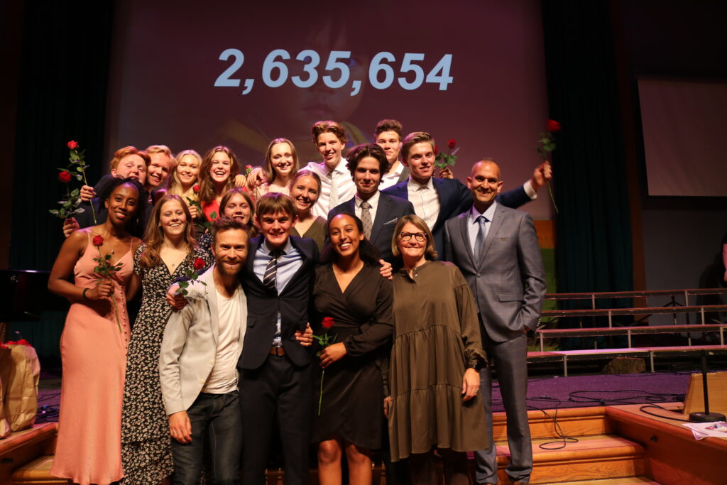 KG-elevene foran årets rekordsum