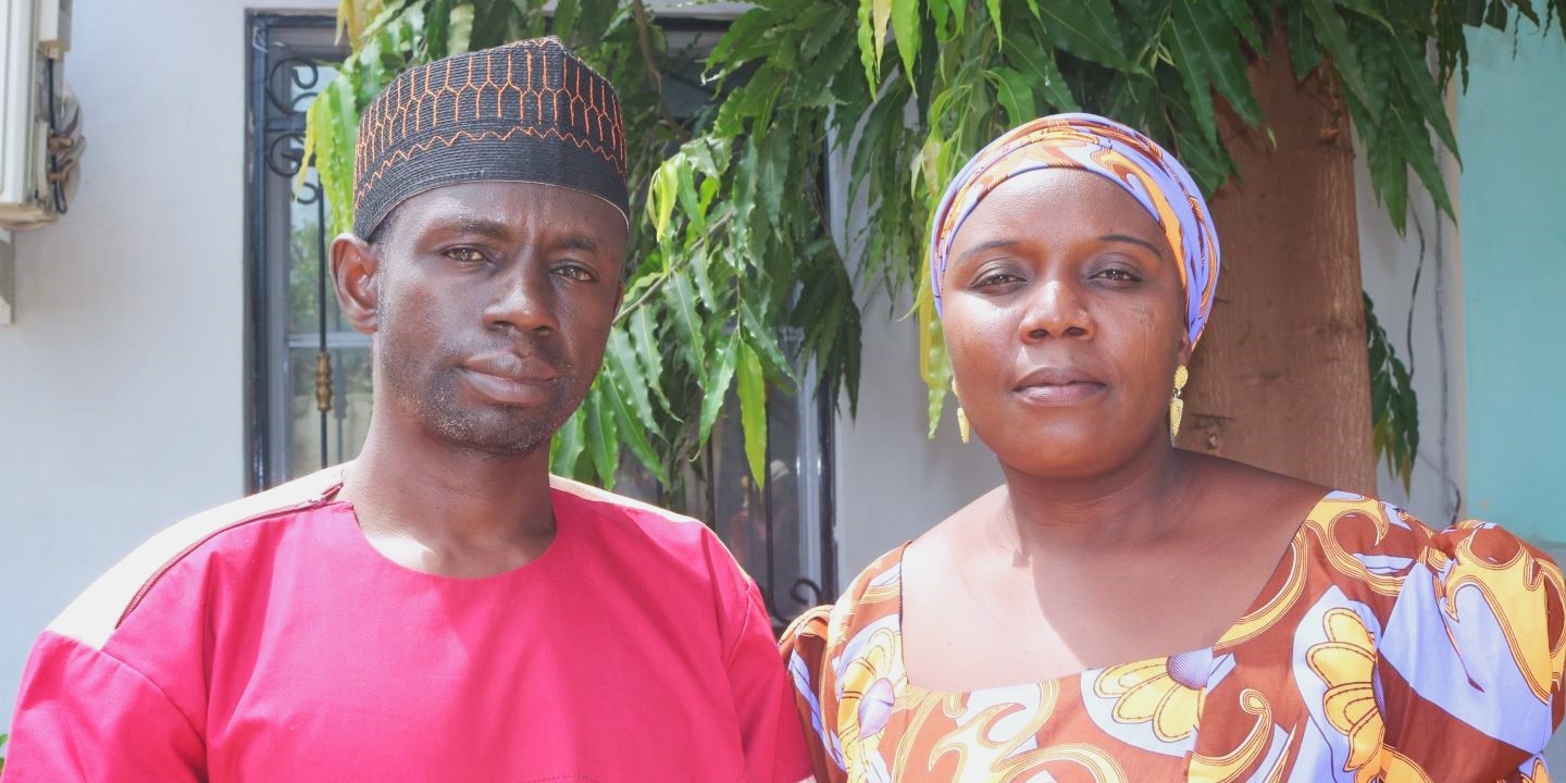 Saratu og Rufaï Danlami Ahmed