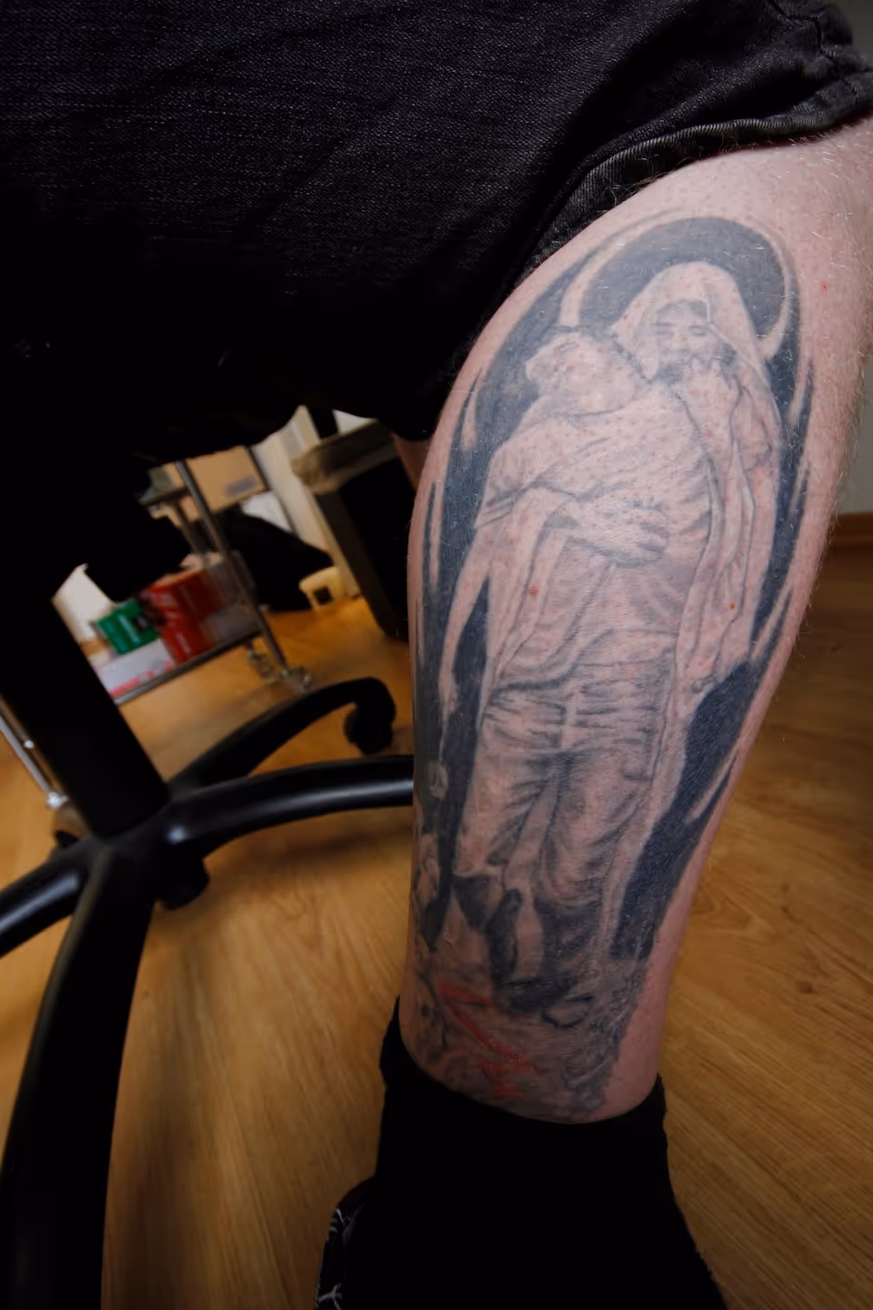 Tatovering på legg