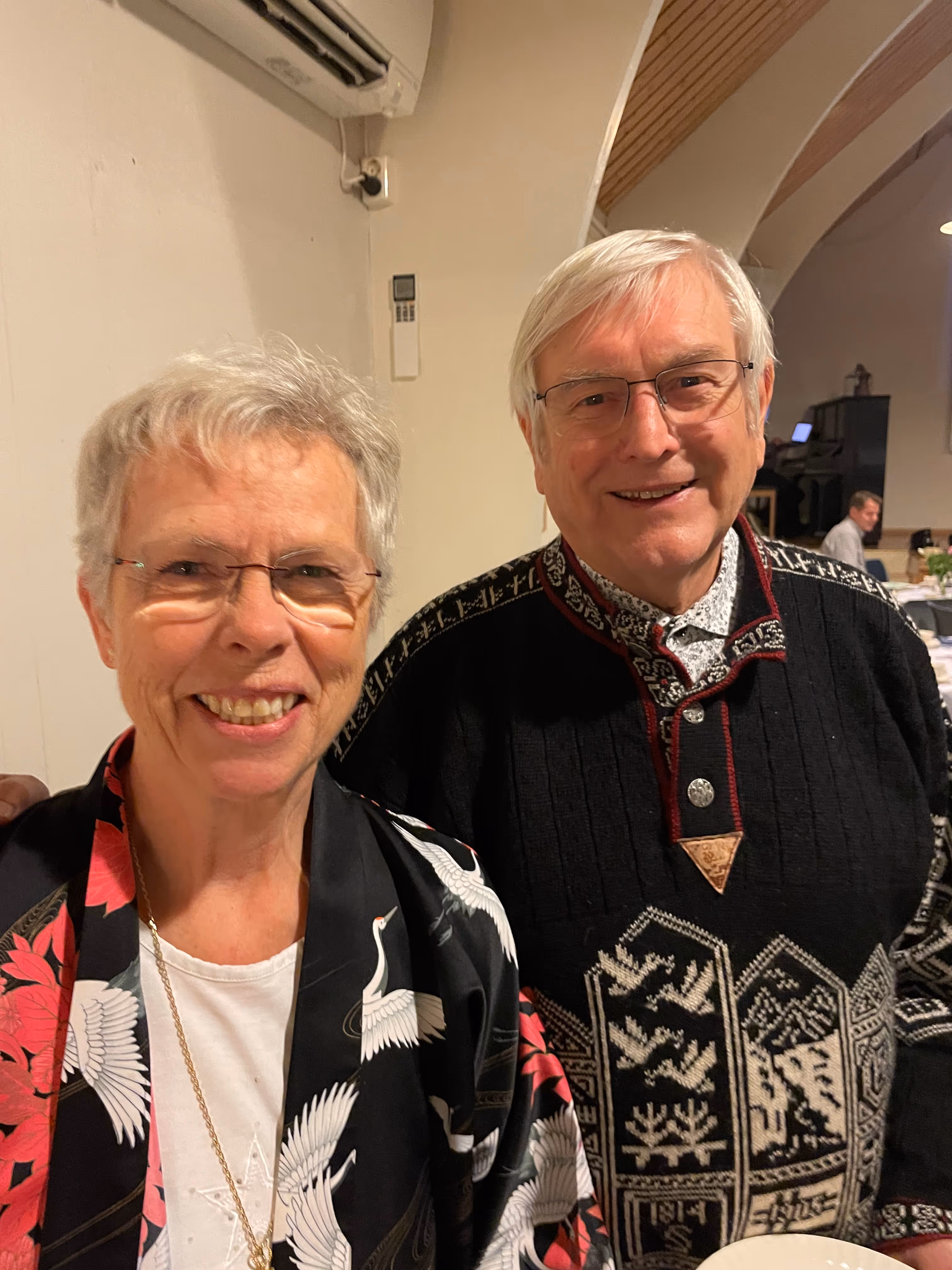 Bildet viser Eva og Knut Inge Tokheim