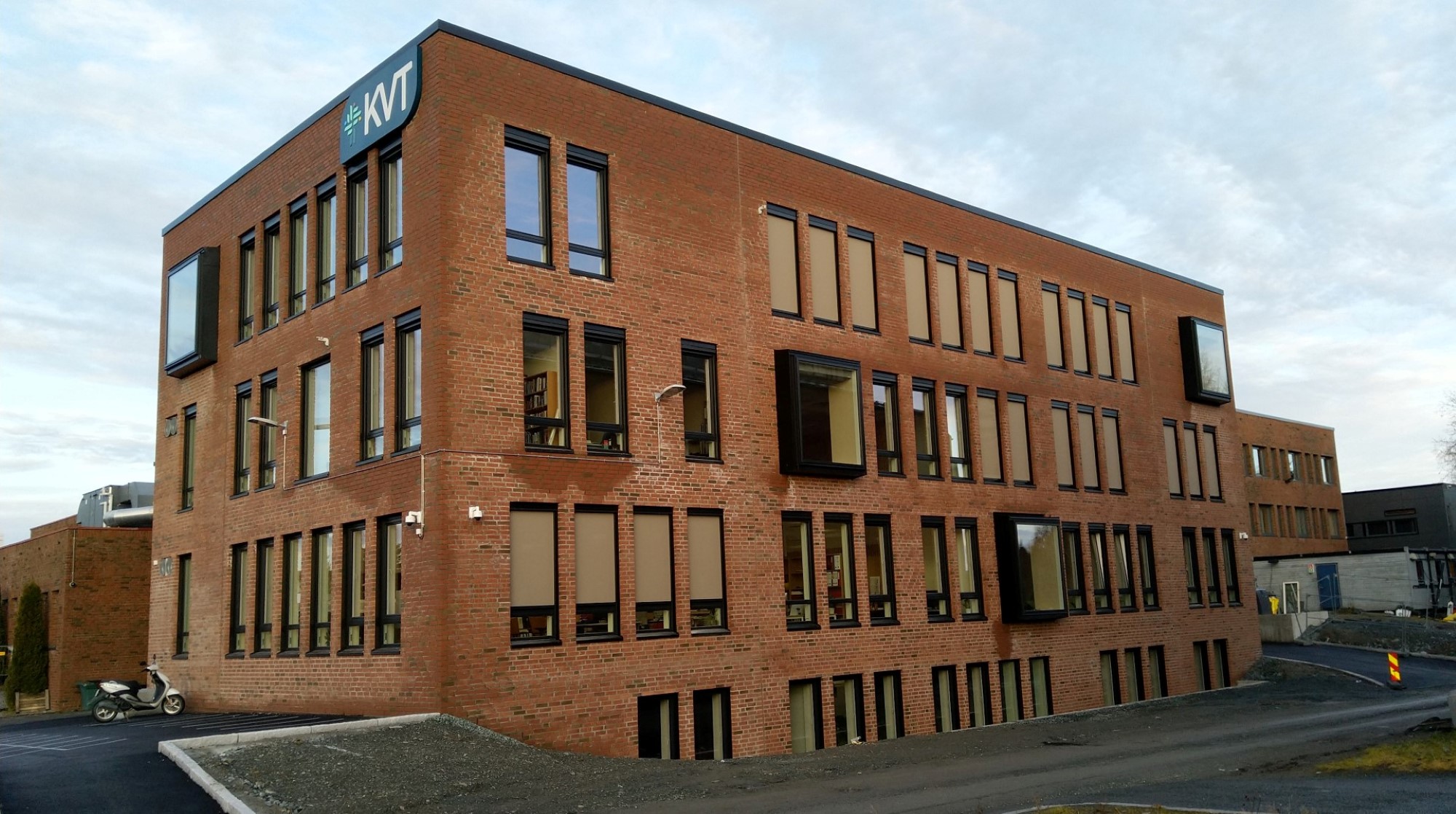 Bildet viser bygget til KVT