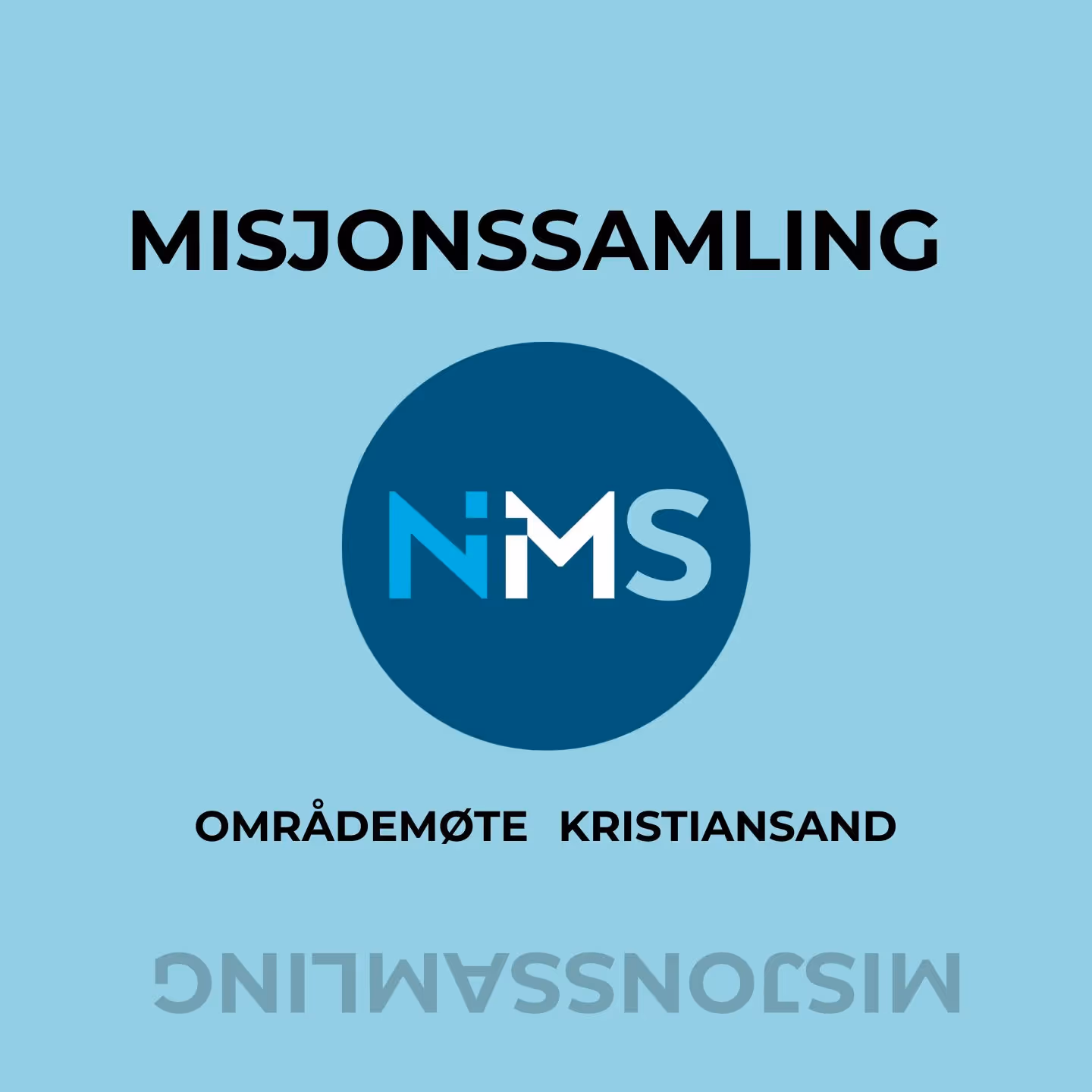 Bildet viser NMS-logoen sammen med teksten «Misjonssamling»