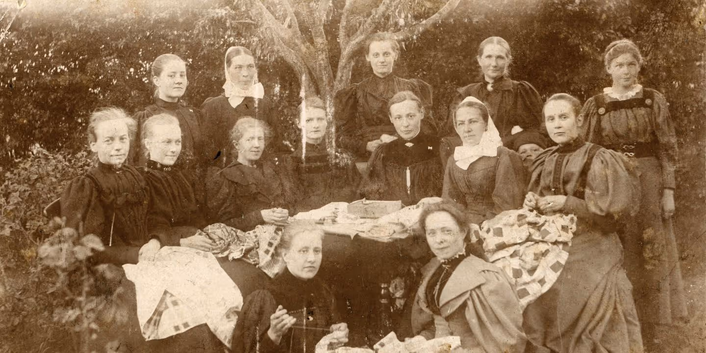 Bildet viser Zuluforeningen, fotografert cirka i 1903