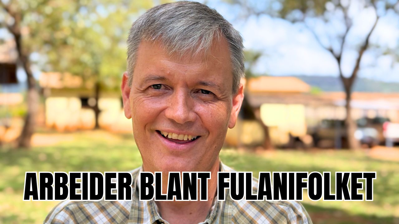 Bildet viser misjonær Frode Brügger Sætre