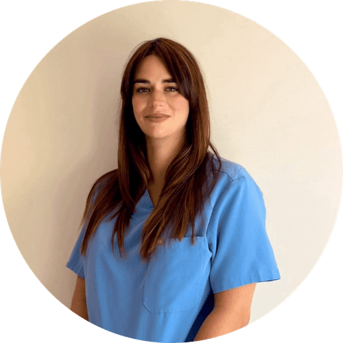 Une photo de Sofia, secrétaire au cabinet dentaire Lou Belriso.