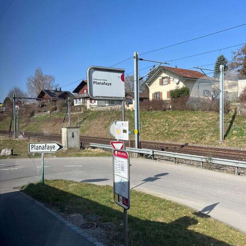 Arrêt Villars-s-Glâne, Planafaye