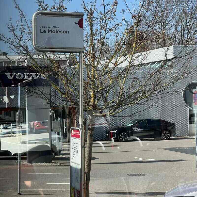 Arrêt Villars-s-Glâne, Le Moléson