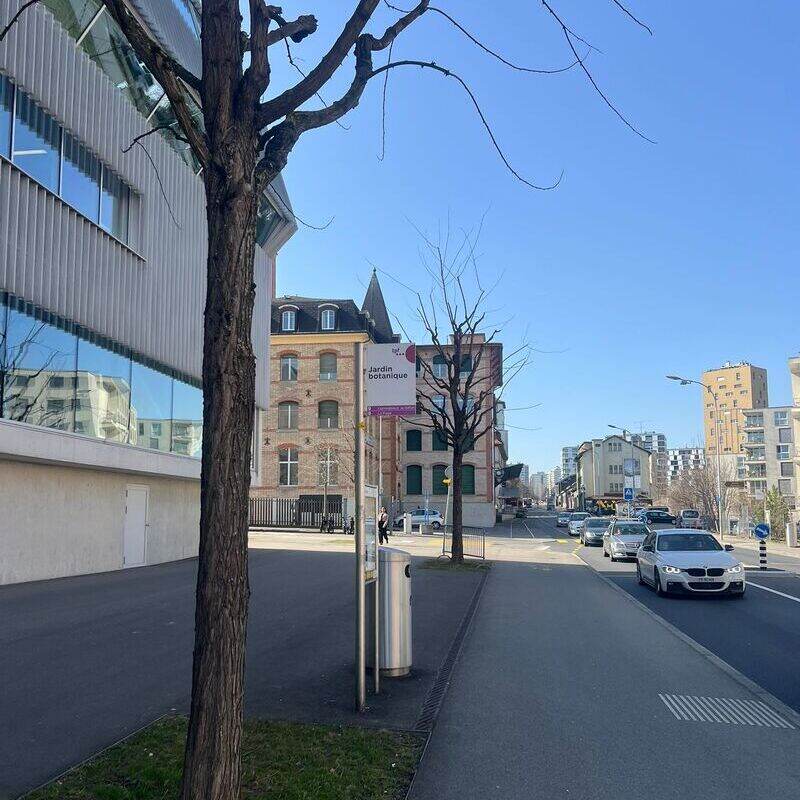 Arrêt Fribourg, Jardin botanique