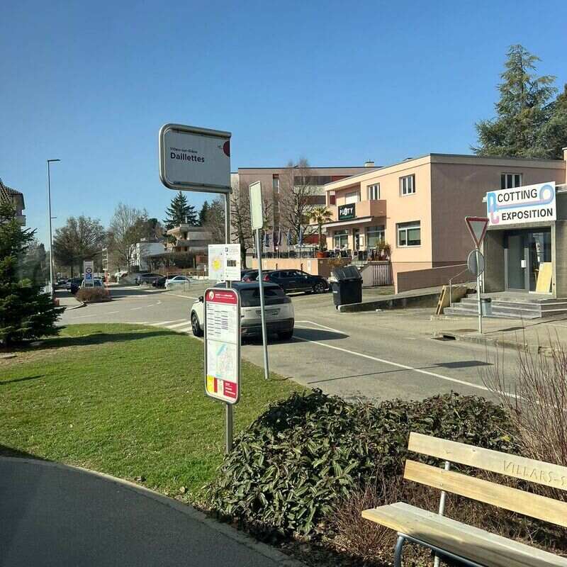 Arrêt Villars-s-Glâne, Daillettes