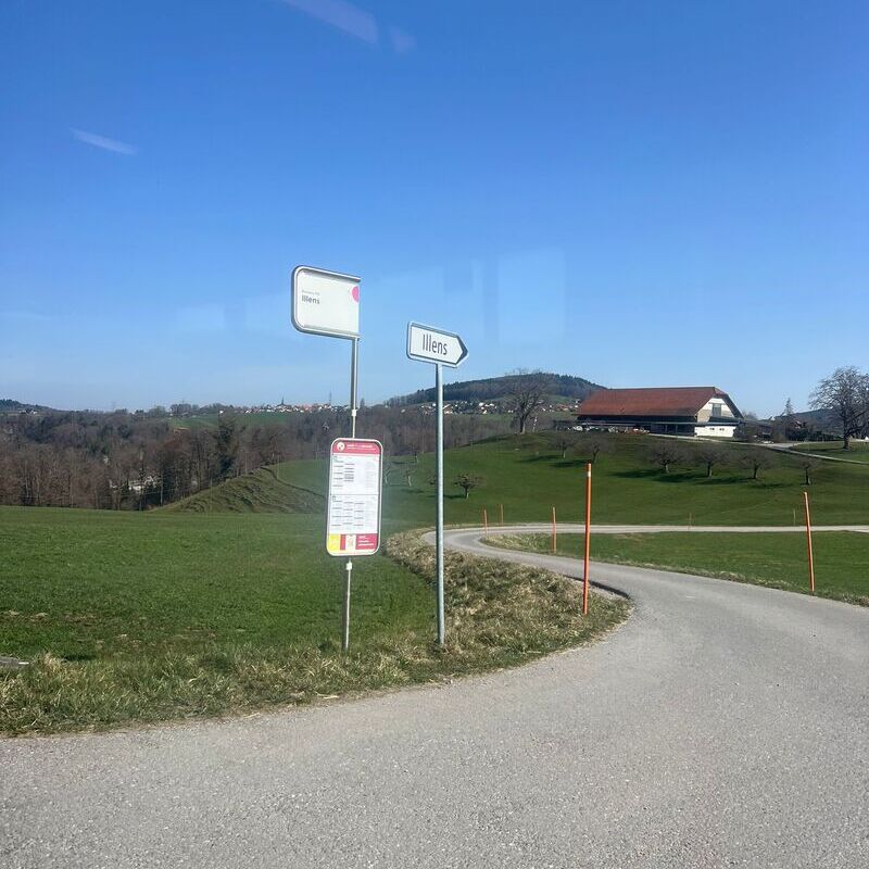 Arrêt Rossens FR, Illens