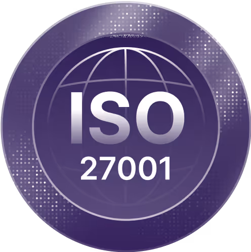 ISO badge