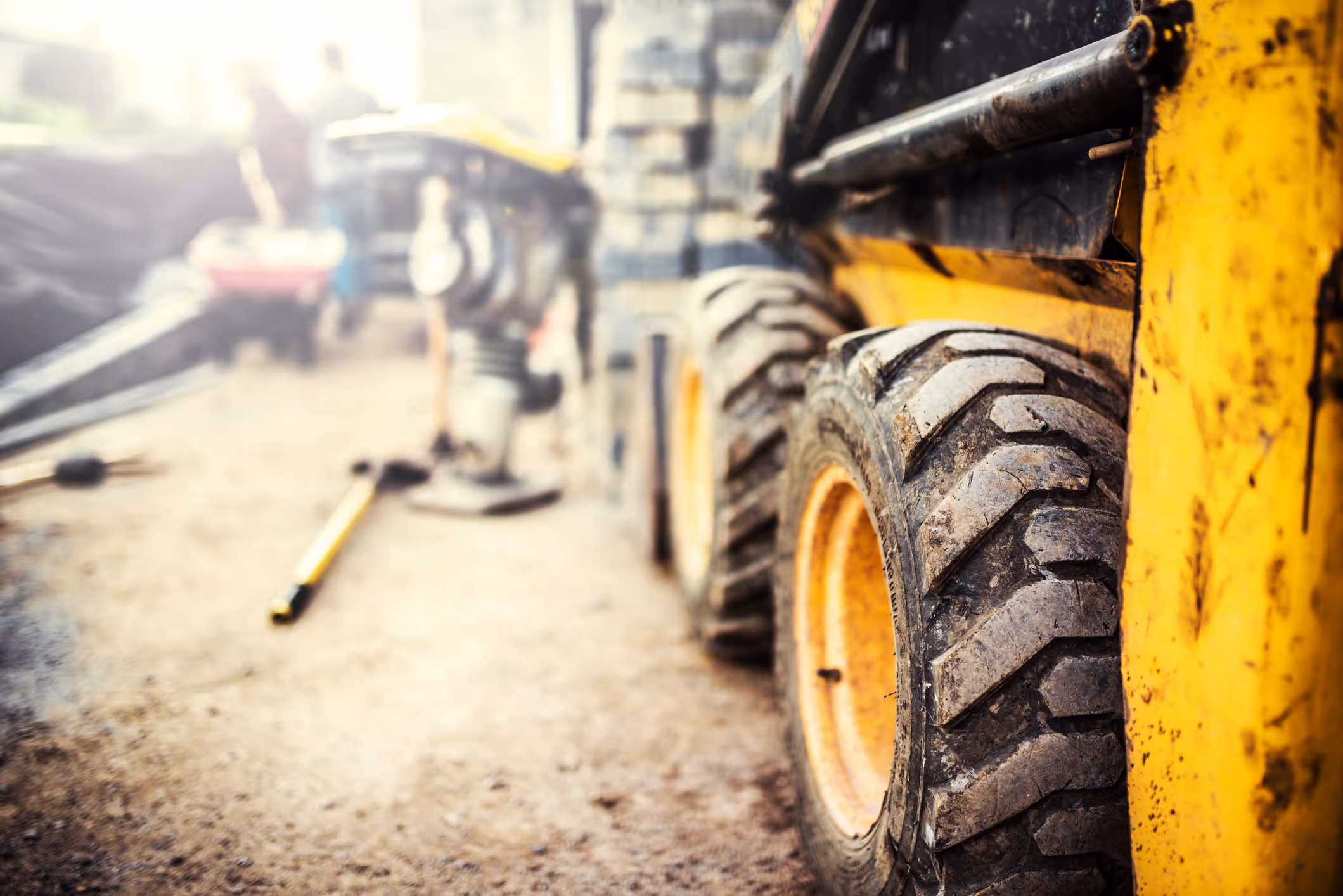Construction excavator