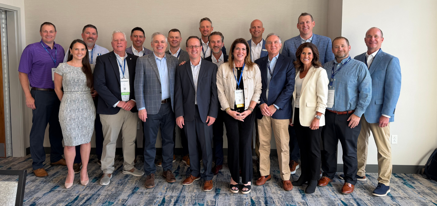 TrueNorth's leadership team with Patrick Lencioni and The Table Group team.