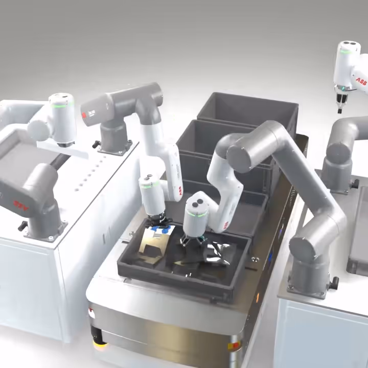Multi robot bin picking use case