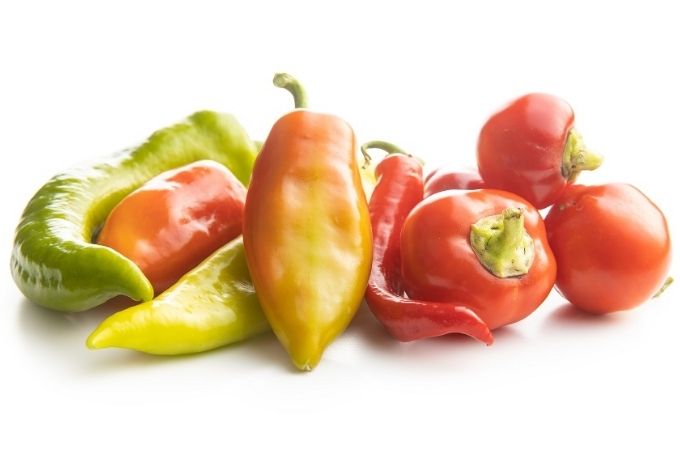 What are the different types of peppers?
