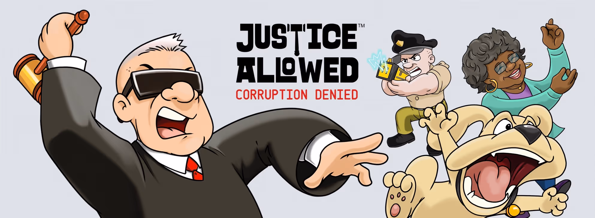 Cartoons & Comic Art By Giggling Gods Entertainment - JUSTICE ALLOWED Series