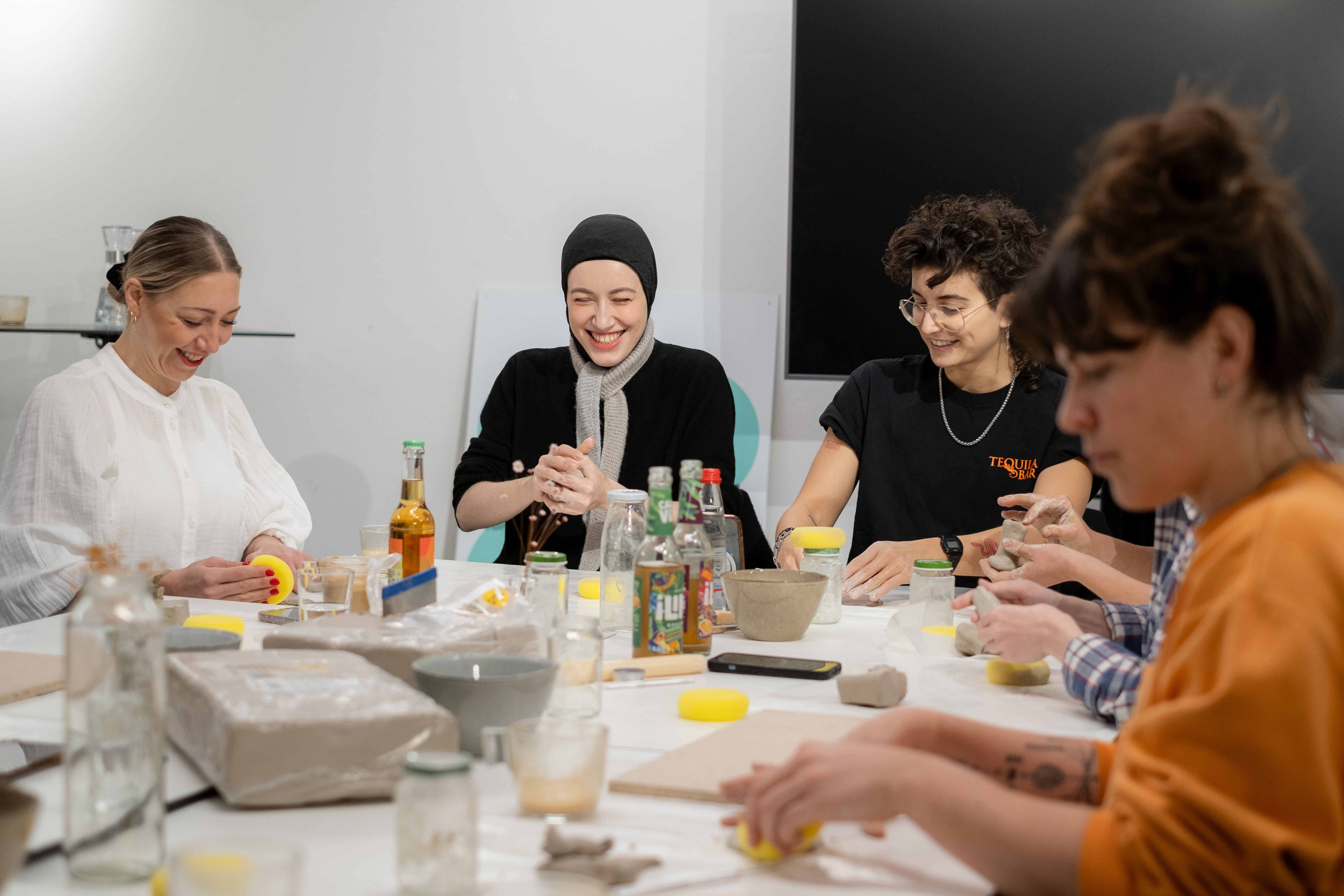 image of an educational workshop in progress outdoors