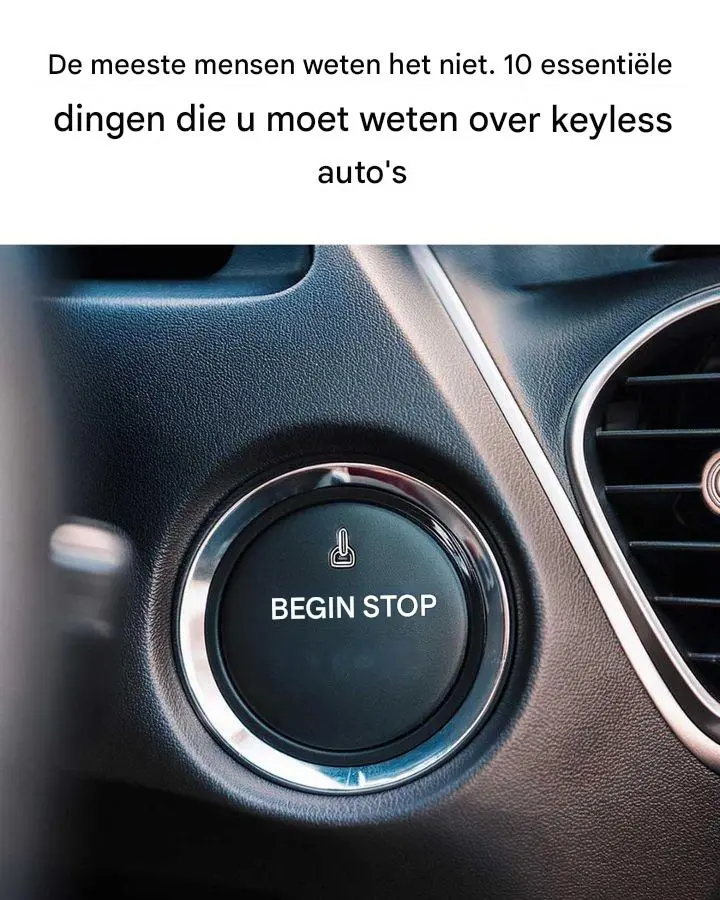 Modern keyless car technology demonstration