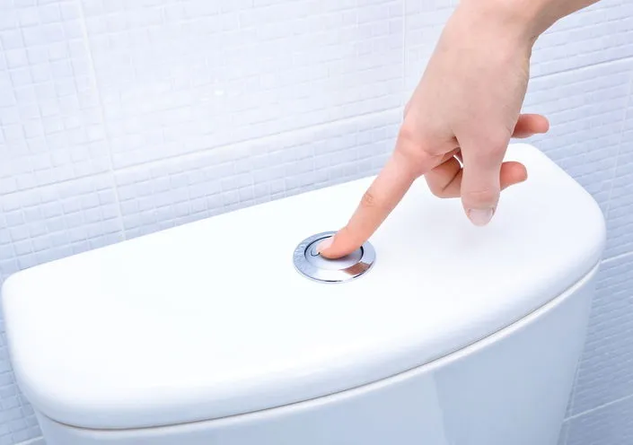 Water conservation bathroom tips illustration