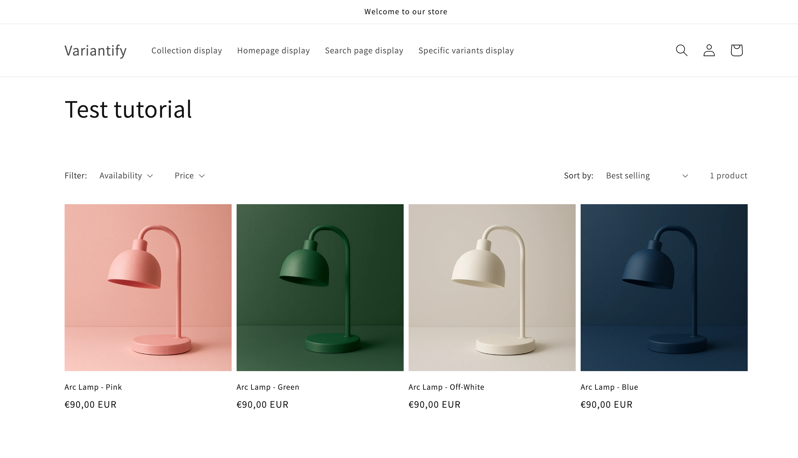 results split variants