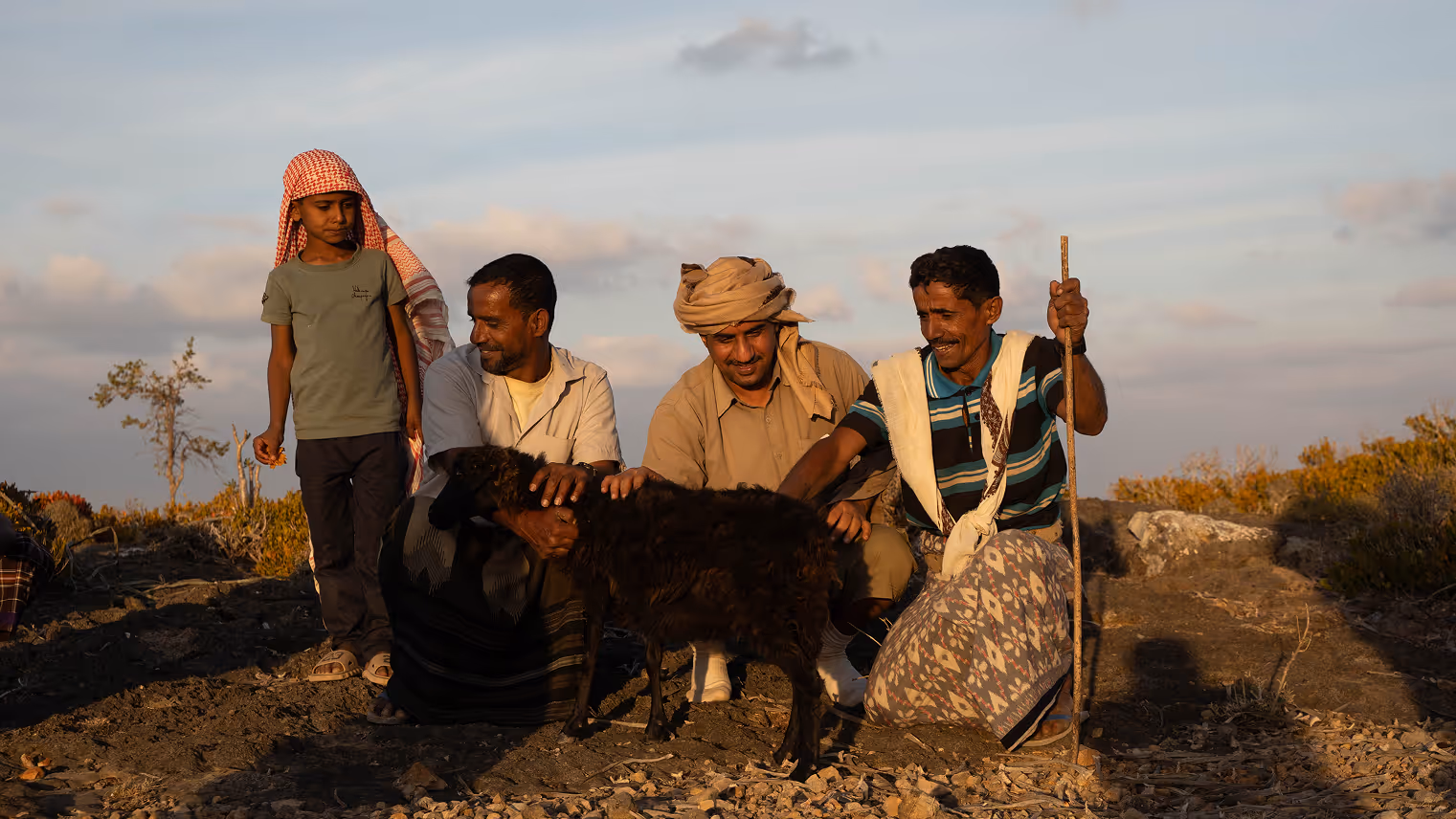 Locals in Socotra