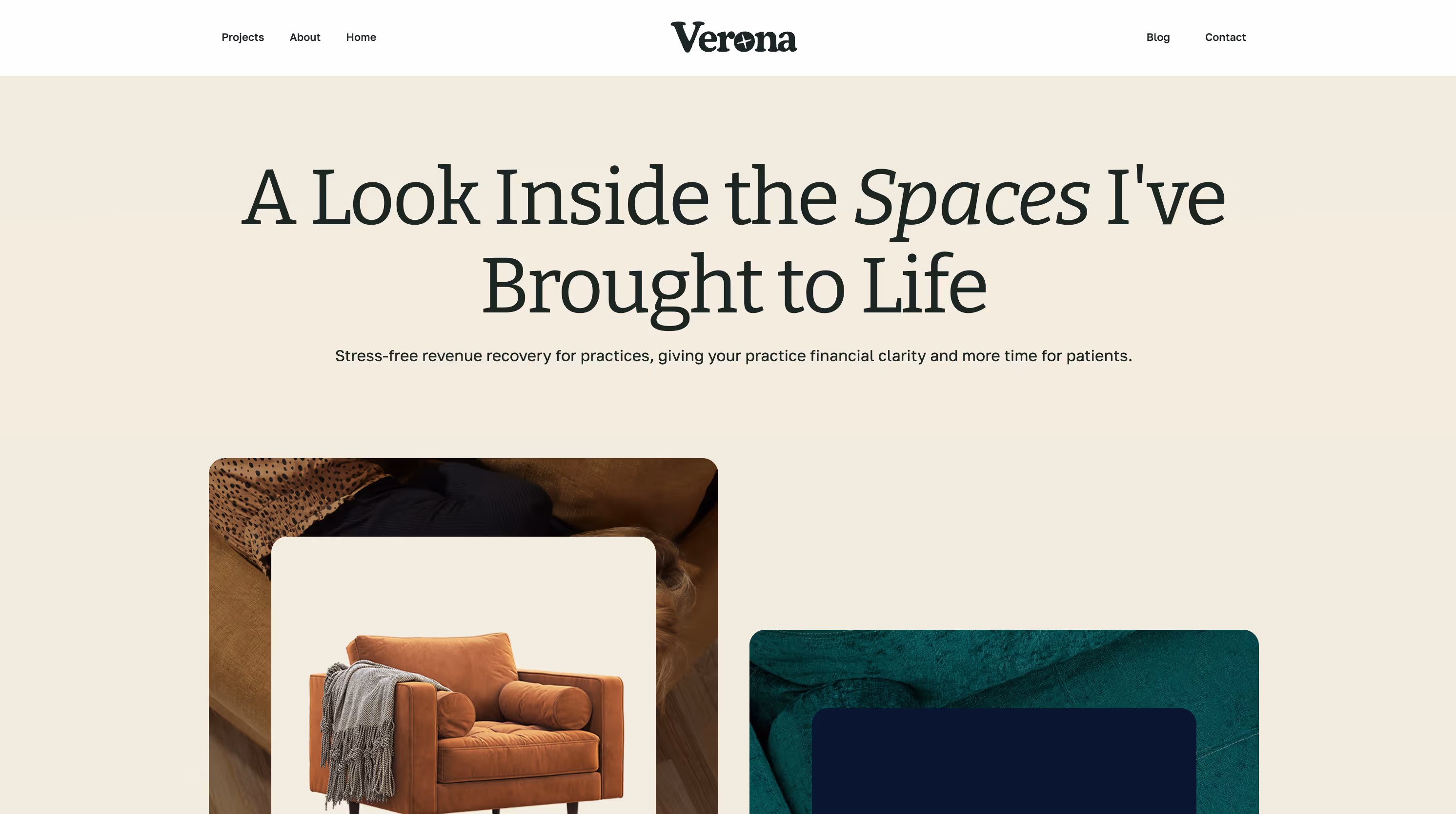 Portfolio Webflow Template - Verolio - Designed by Azwedo.com and Wedoflow.com