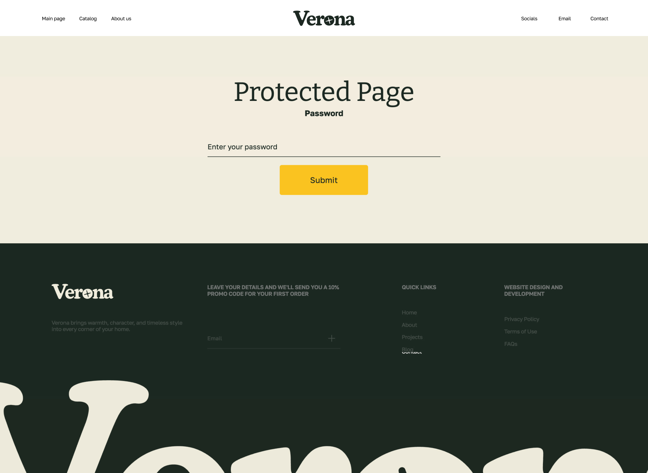 Portfolio Webflow Template - Verolio - Designed by Azwedo.com and Wedoflow.com