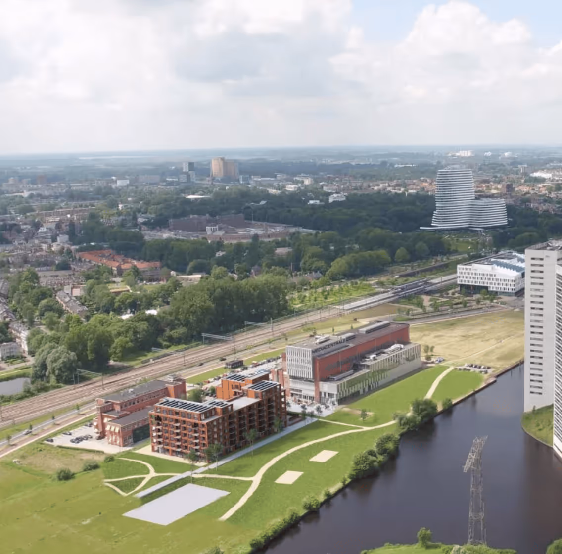 Powerhouse Groningen impressie luchtfoto
